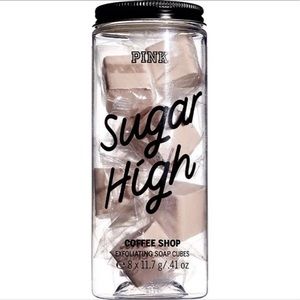 PINK Sugar Rush Exfoliating Soap Cubes - NWT